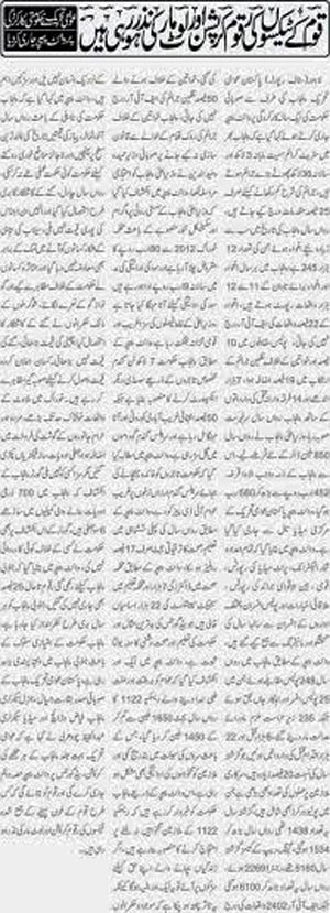 تحریک منہاج القرآن Minhaj-ul-Quran  Print Media Coverage پرنٹ میڈیا کوریج Daily Pakistan (Shami) Front Page 